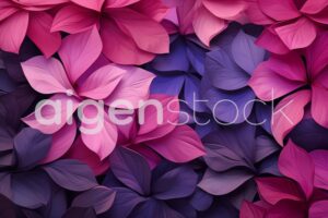 Colorful overlapping petals in pink and purple.